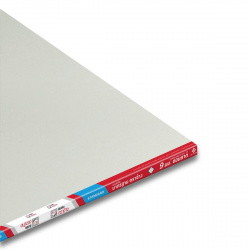 Gypsum Board 09 mm. RE Plus ตราช้างพลัส ชนิดมาตรฐาน ขอบลาด Size 120 x 240 cm.